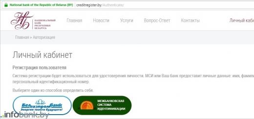 Белорусы смогут узнать свои кредитные истории через интернет Как узнать причины отказа